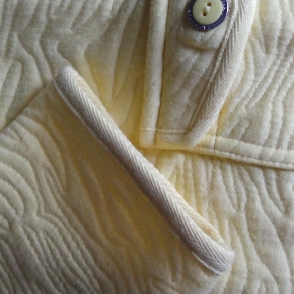 Isaac Mizrahi Quilted cotton,button front jacket NWOT - Picture 7 of 10